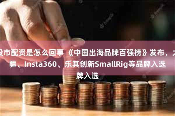 股市配资是怎么回事 《中国出海品牌百强榜》发布，大疆、Insta360、乐其创新SmallRig等品牌入选